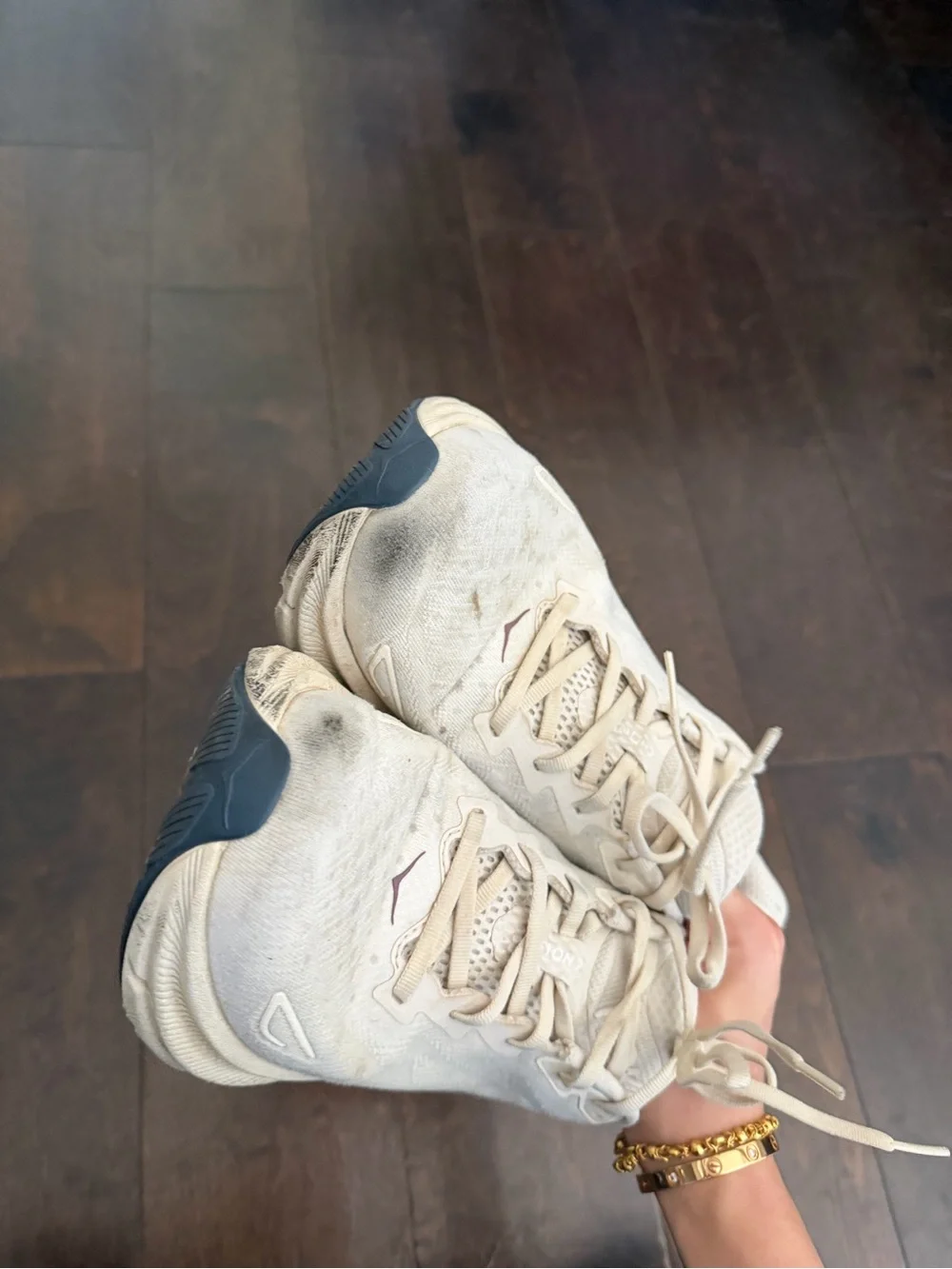 HOKA Clifton 9 cream Running Shoes - Picture 6 of 11